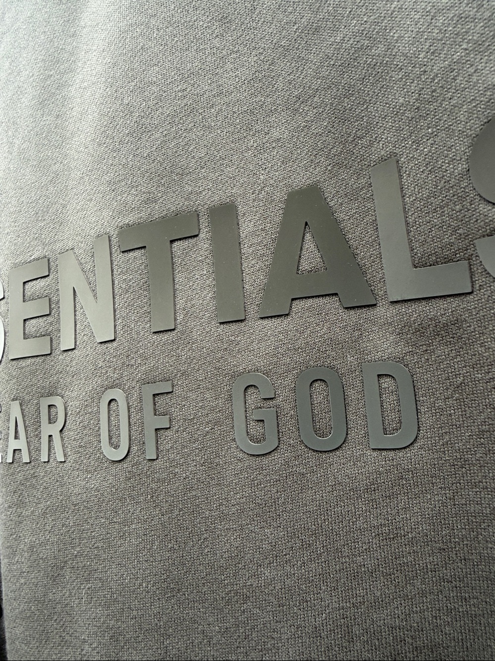 Fear of God Essentials Mens Long Sleeve Polo in Ink Size Small - Picture 7 of 11